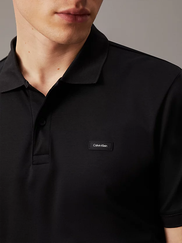 Camisa polo de corte justo