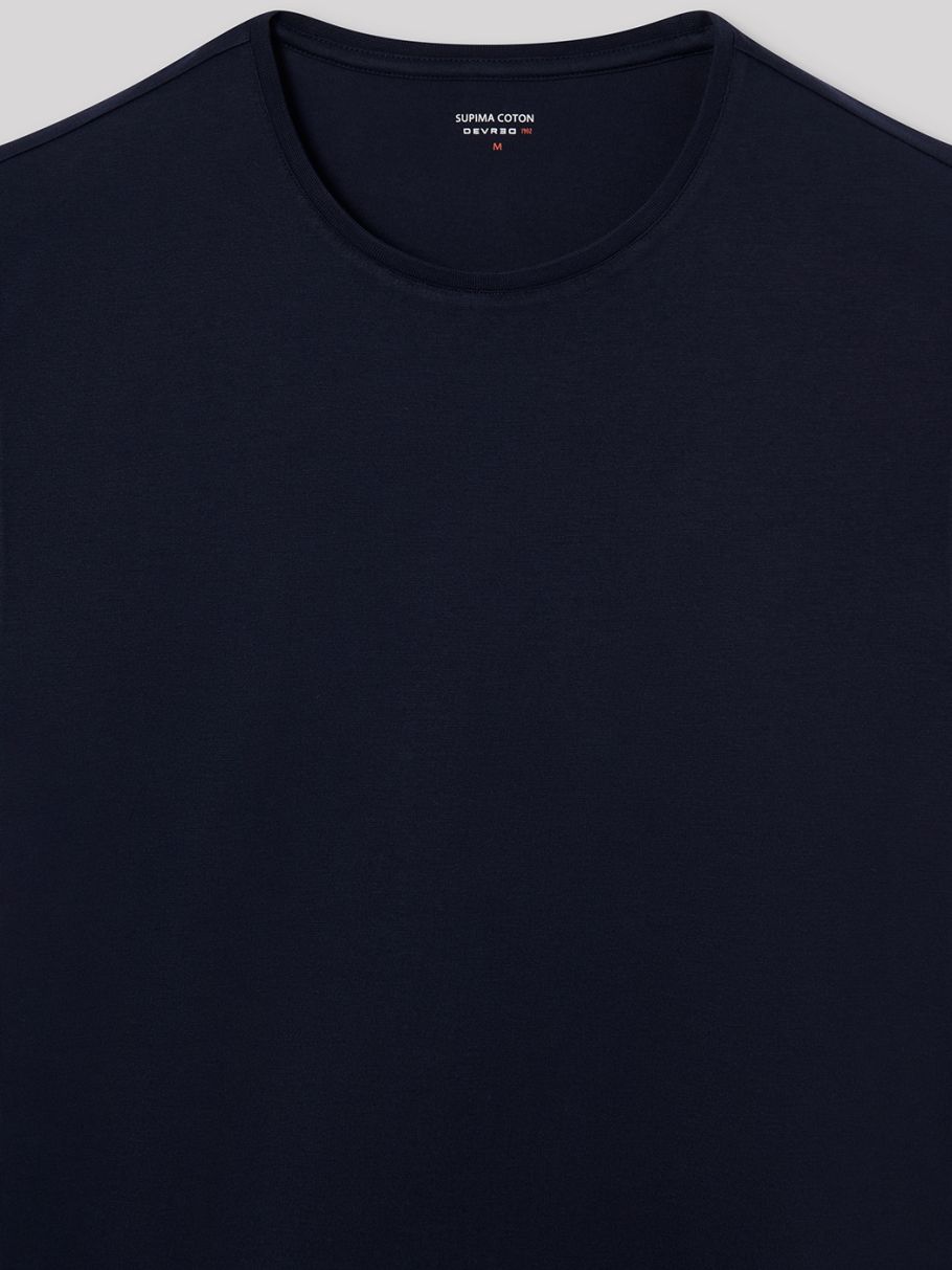 Tee-shirt en coton supima® uni