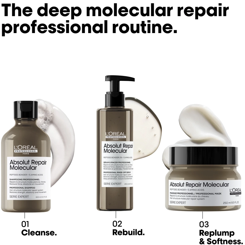 L'Oréal Professionnel Absolut Repair Molecular Rinse-Off Mask 250 ml
