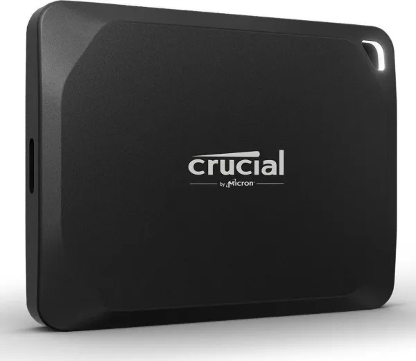 Crucial X10 Pro - SSD - krypteret - 4 TB - ekstern (bærbar) - USB 3.2 Gen 2 (USB-C stikforbindelse) - 256-bit AES