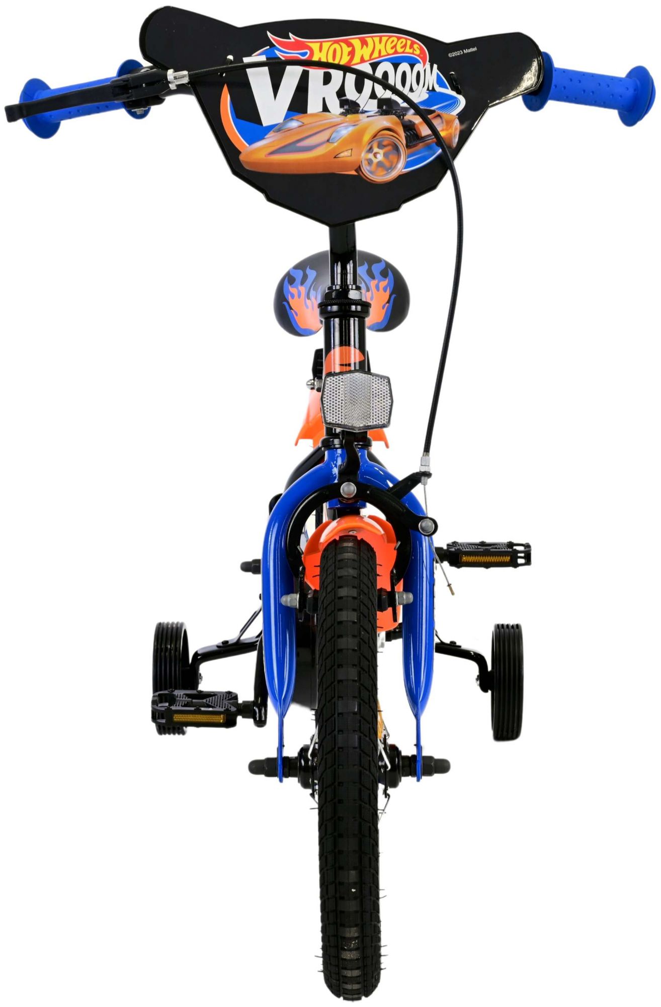Kinderfahrrad Hot Wheels für Jungen Schwarz Fahrrad 14 Zoll Kinderrad