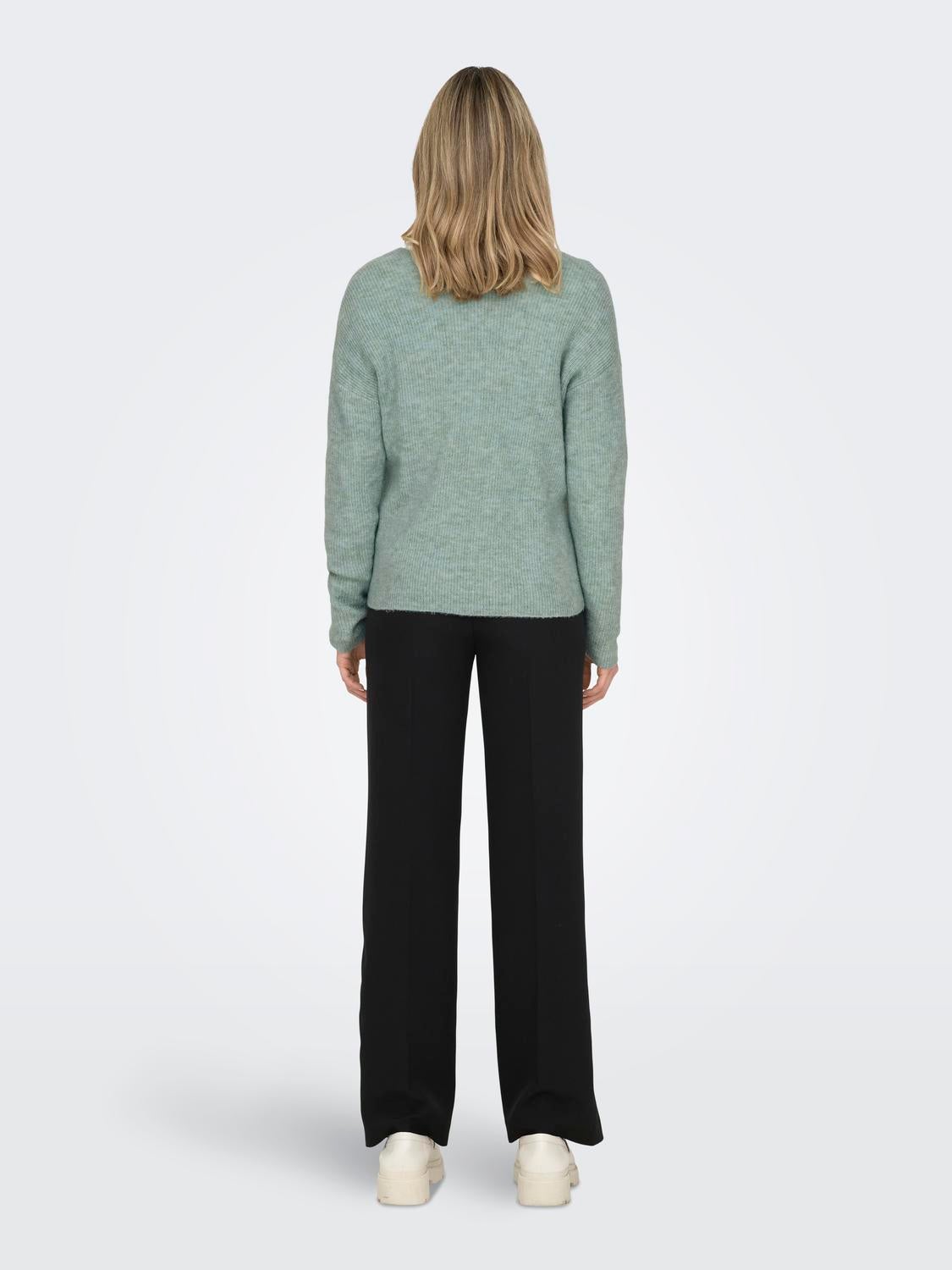 ONLCAMILLA Strickpullover Blue Surf