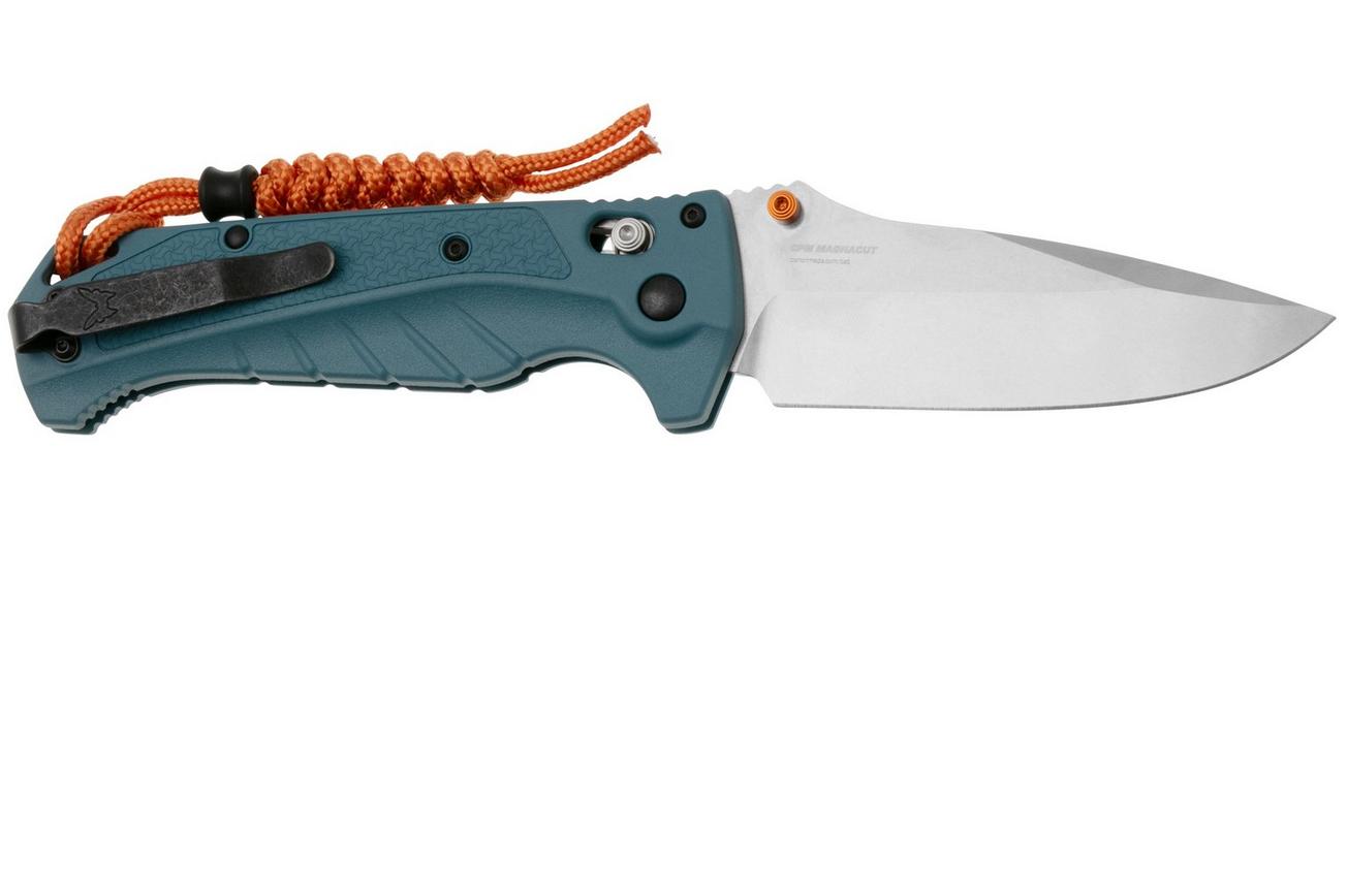 Benchmade Adira 18060 CPM MagnaCut, Depth Blue Grivory zakmes