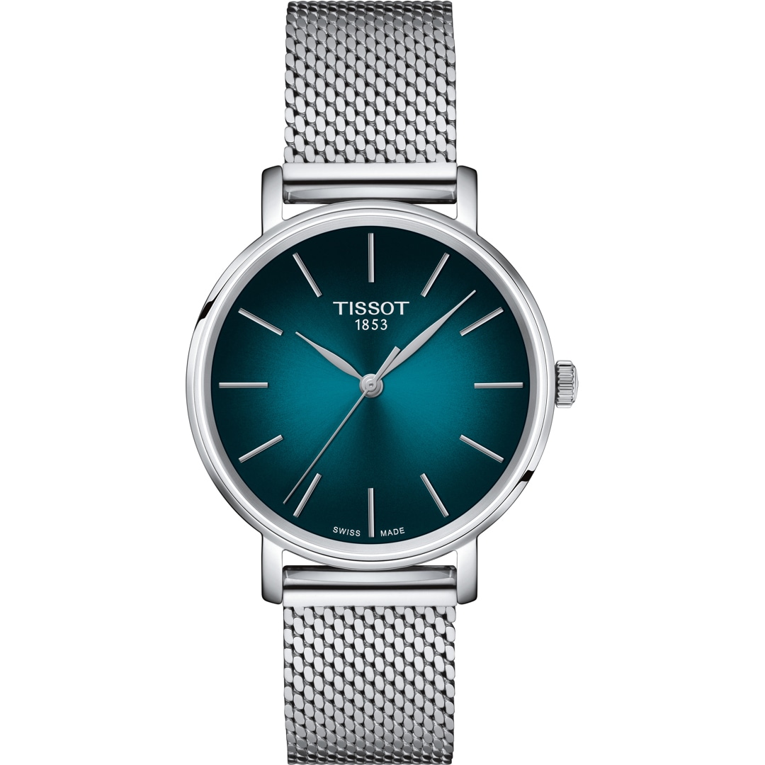 Tissot Everytime Lady Silbrig / Türkis