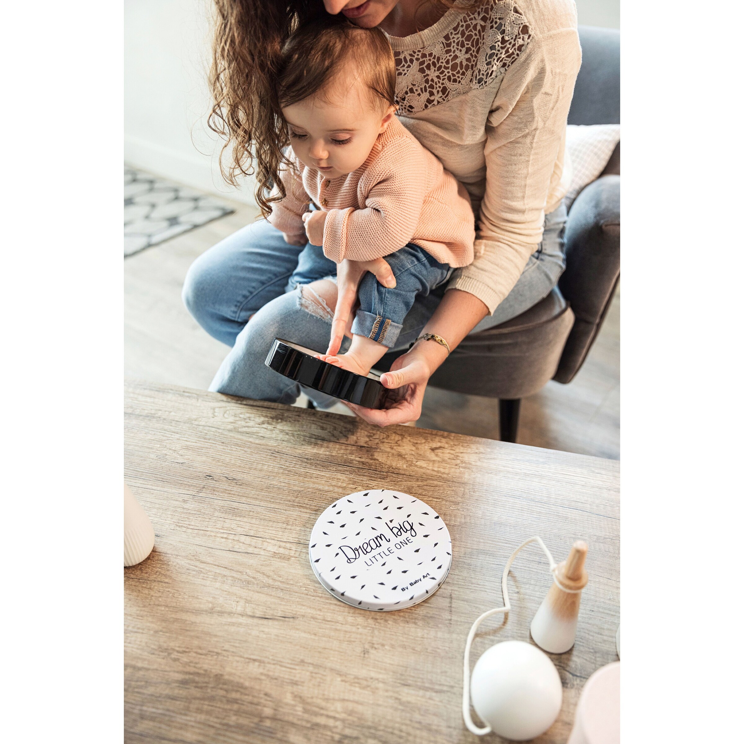 Baby Art Bastelset Magic Box Black & White