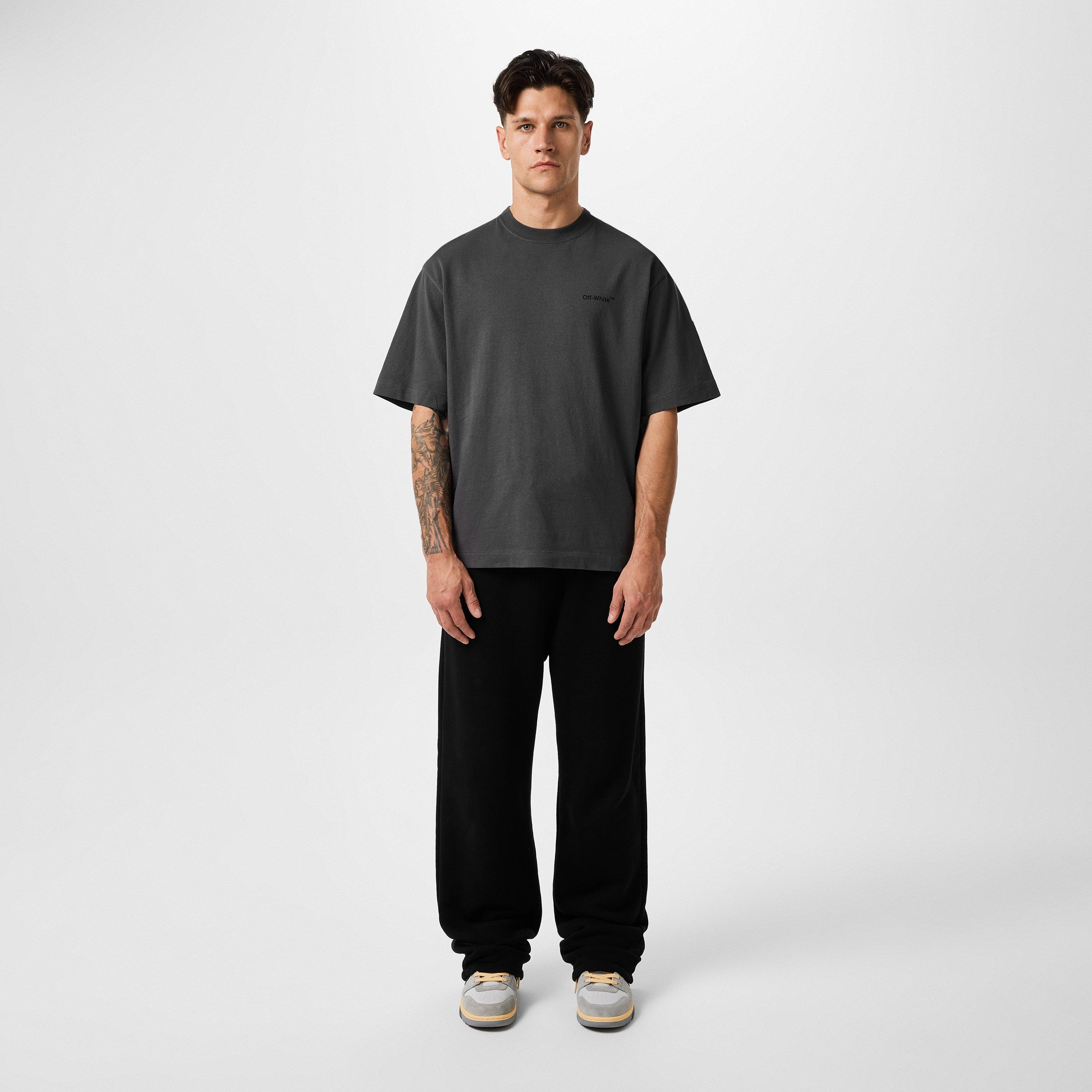 Off White Virgil Abloh Skate Short Sleeve T Shirt