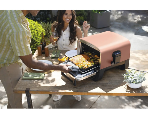 Ninja Woodfire 8-in-1 elektrische grill pizza, stomer/rijst/pastakoker 2,4 kW