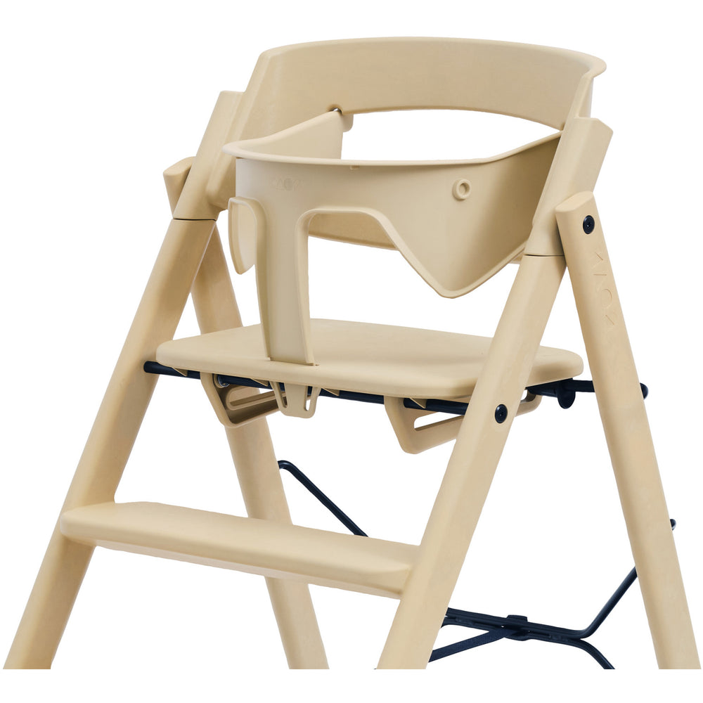 Køb KAOS Desert Sand Klapp Højstol Recycled Med KLAPP® Sikkerhedsbøjle Og Bakke Bundle