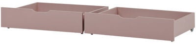 Hoppekids Sengeskuff ECO Comfort 2-pack, Pale Rose