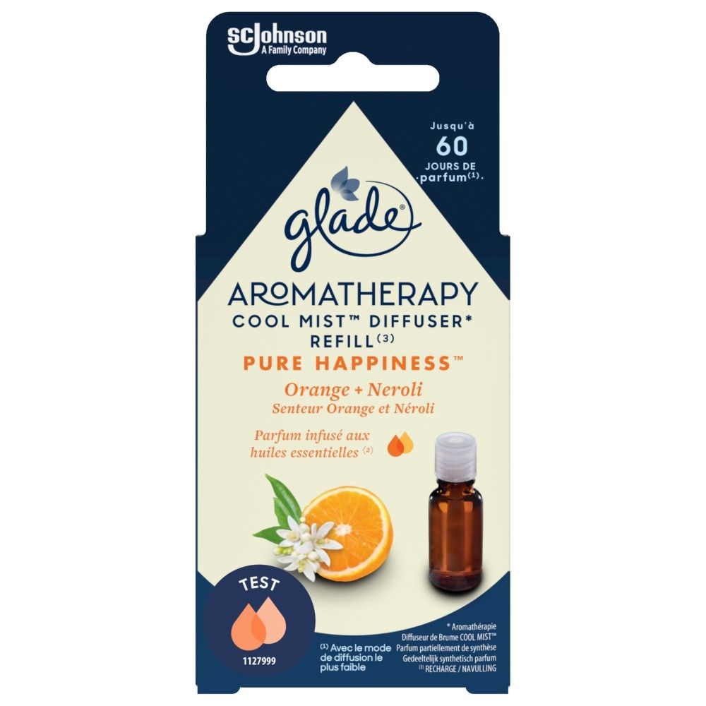 Glade Aromatherapy Cool Mist Diffuser Navul – Pure Happiness (1 stuk)