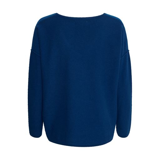 Part Two Iliane Striktrøje, Blue Opal, XL