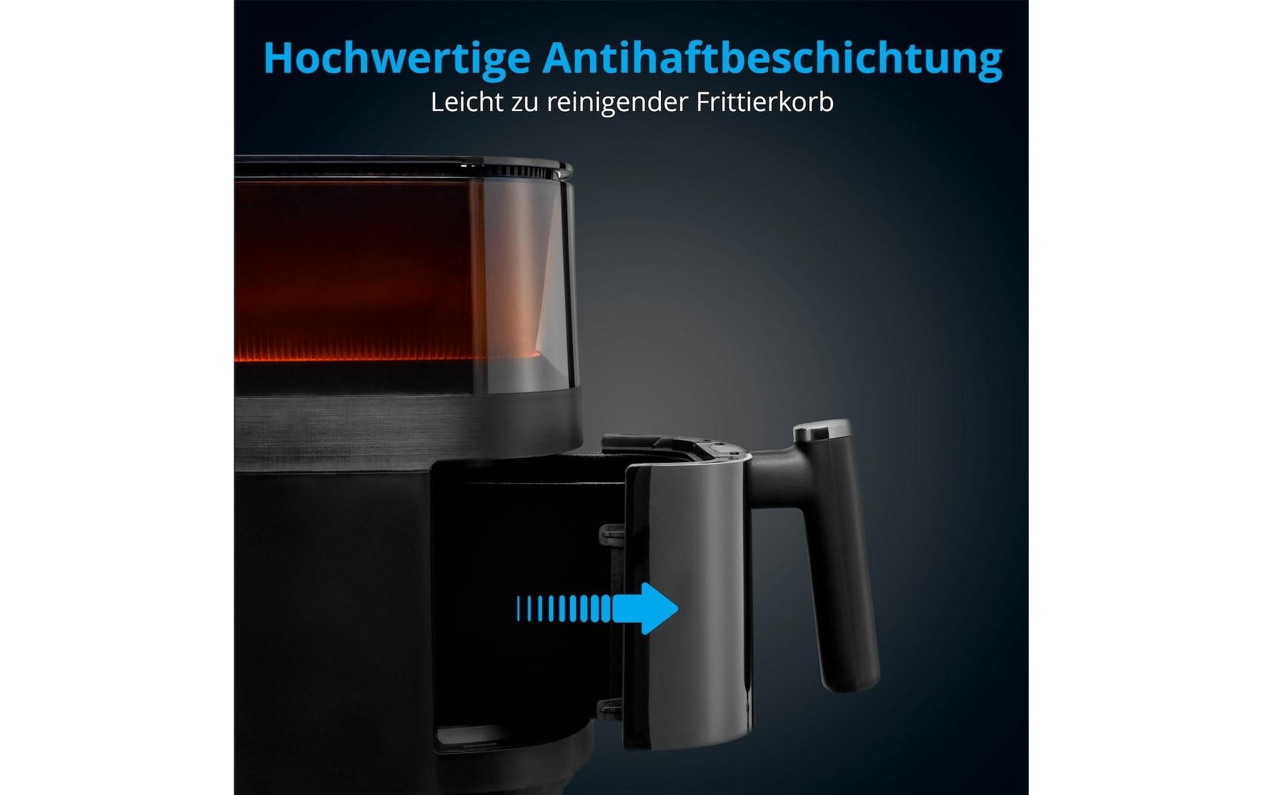 Medion® Heissluftfritteuse »MD 11780 5 l, Schwarz« 1500 W