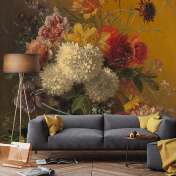 Fotobehang Quinty flowers (dessin 113324)
