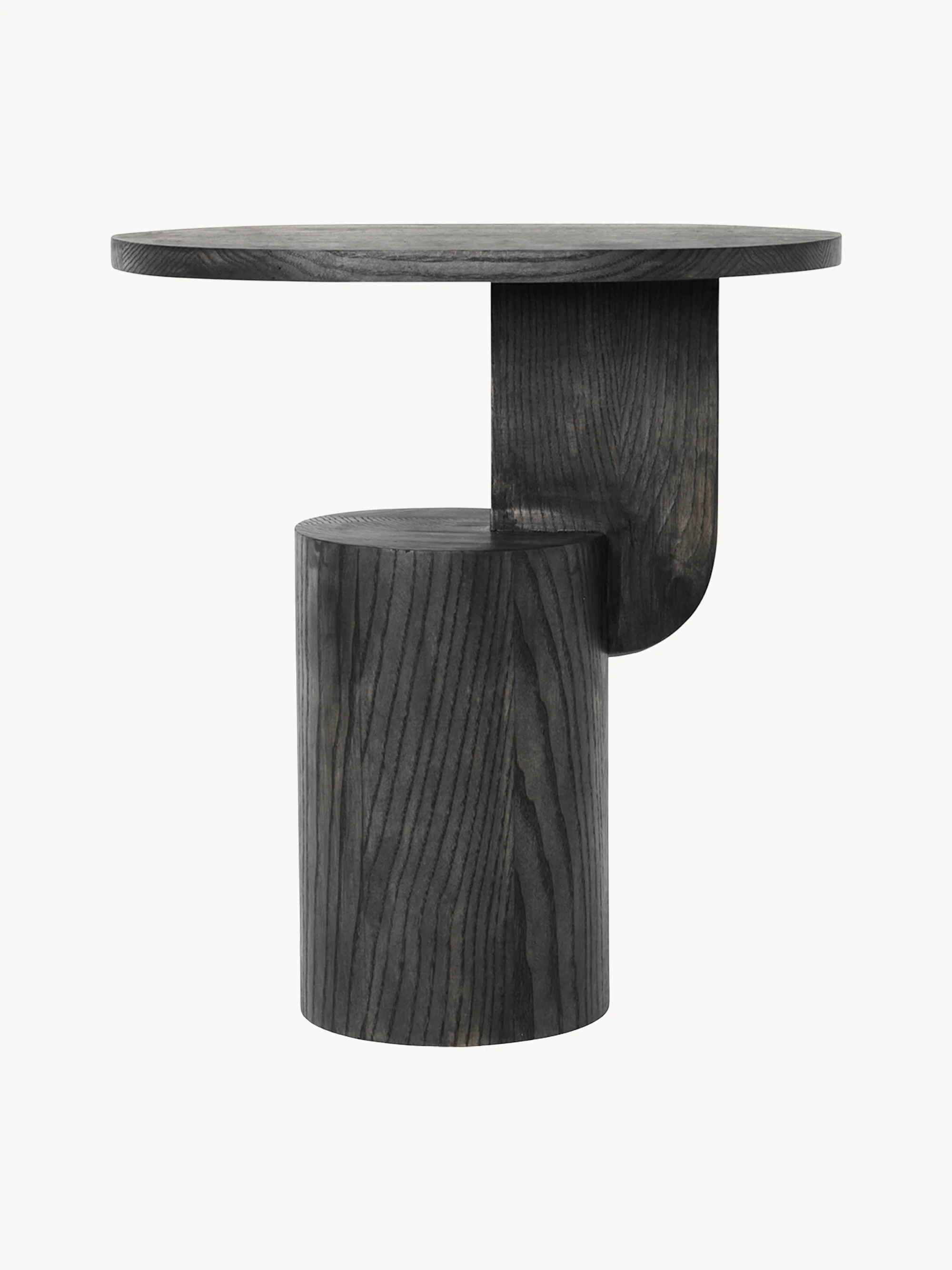 Essenhouten bijzettafel Insert