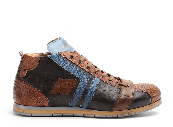 Kamogutsu boots bottine homme tifo130 marron