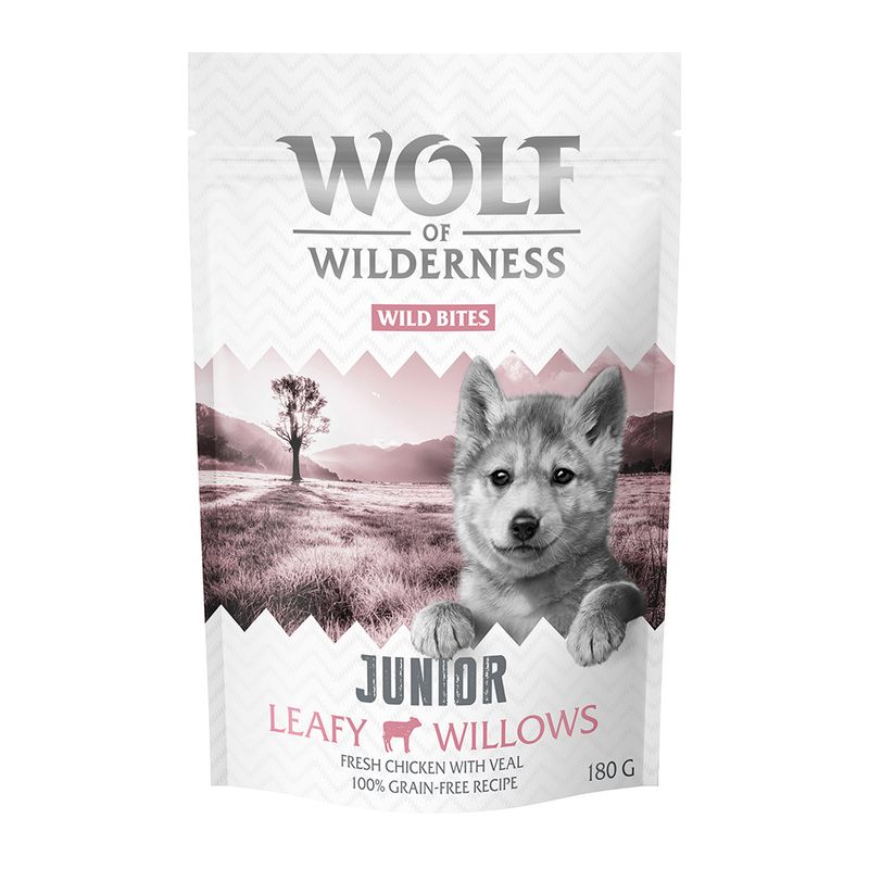 Wolf of Wilderness Bouchées Junior 180 g