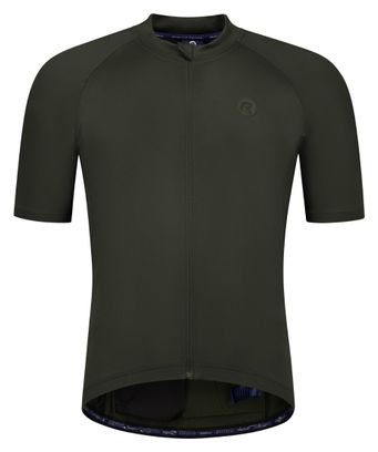 Maillot Manches Courtes Vélo Rogelli Essential II Vert Homme