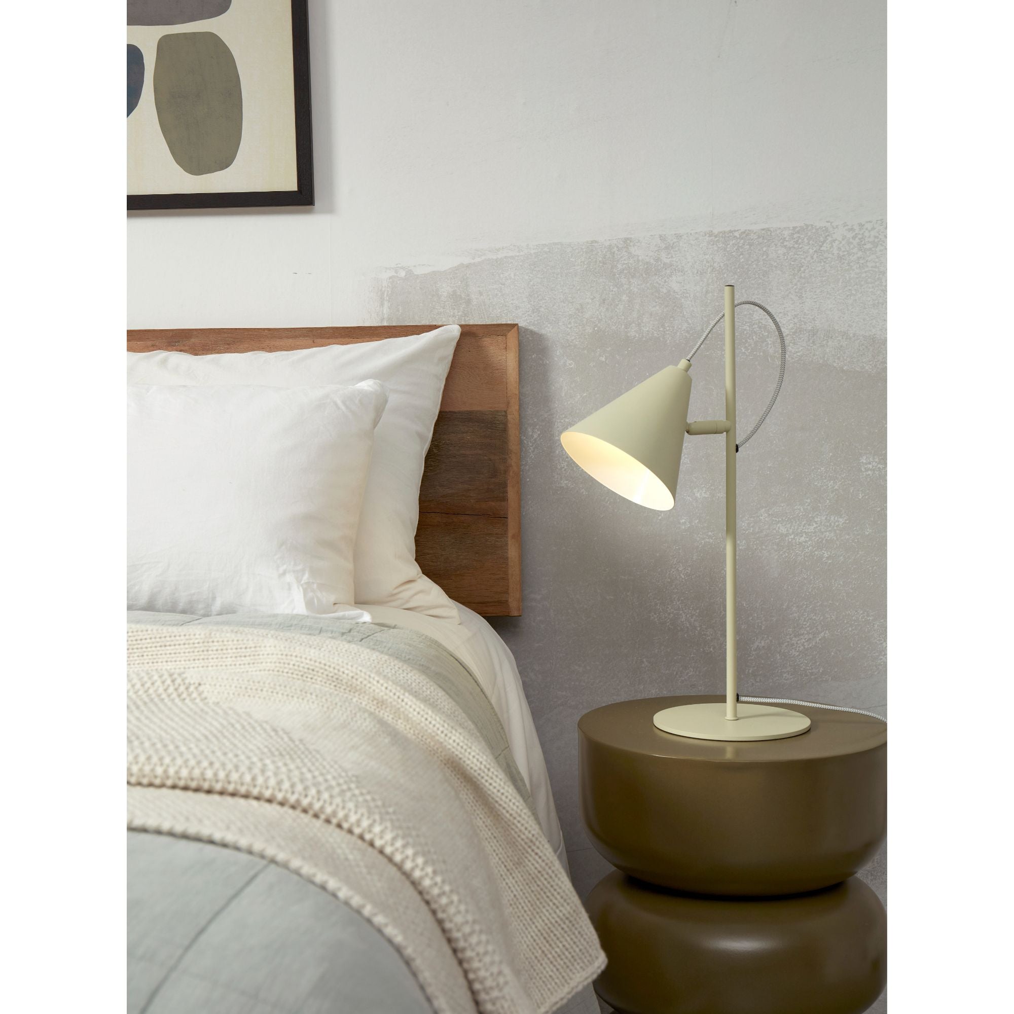 it's about RoMi Tafellamp Lisbon - Groen - 18x29x50.5cm