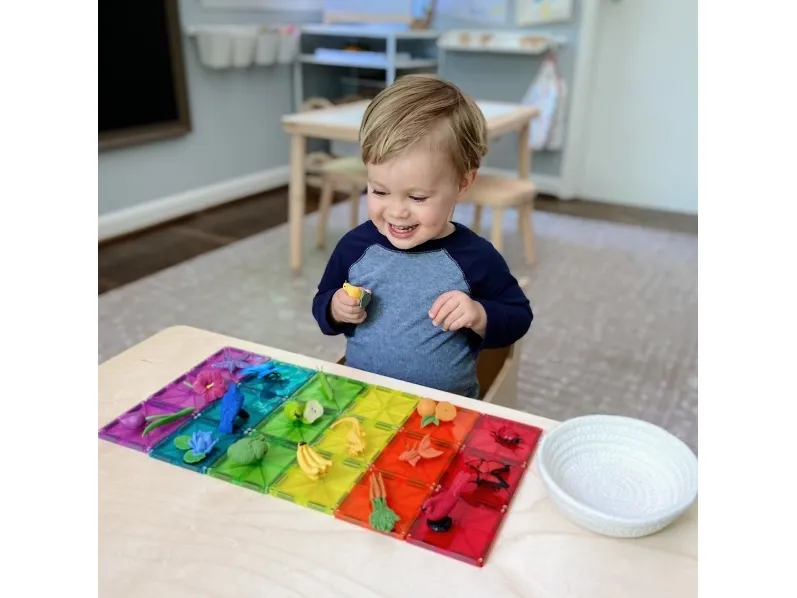 Magna-Tiles Clear Colours 100 pcs