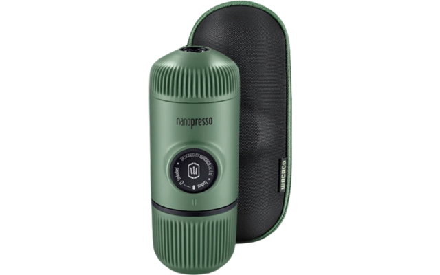 Wacaco Nanopresso inkl. Schutzhülle - lava red, Espresso-Bereiter