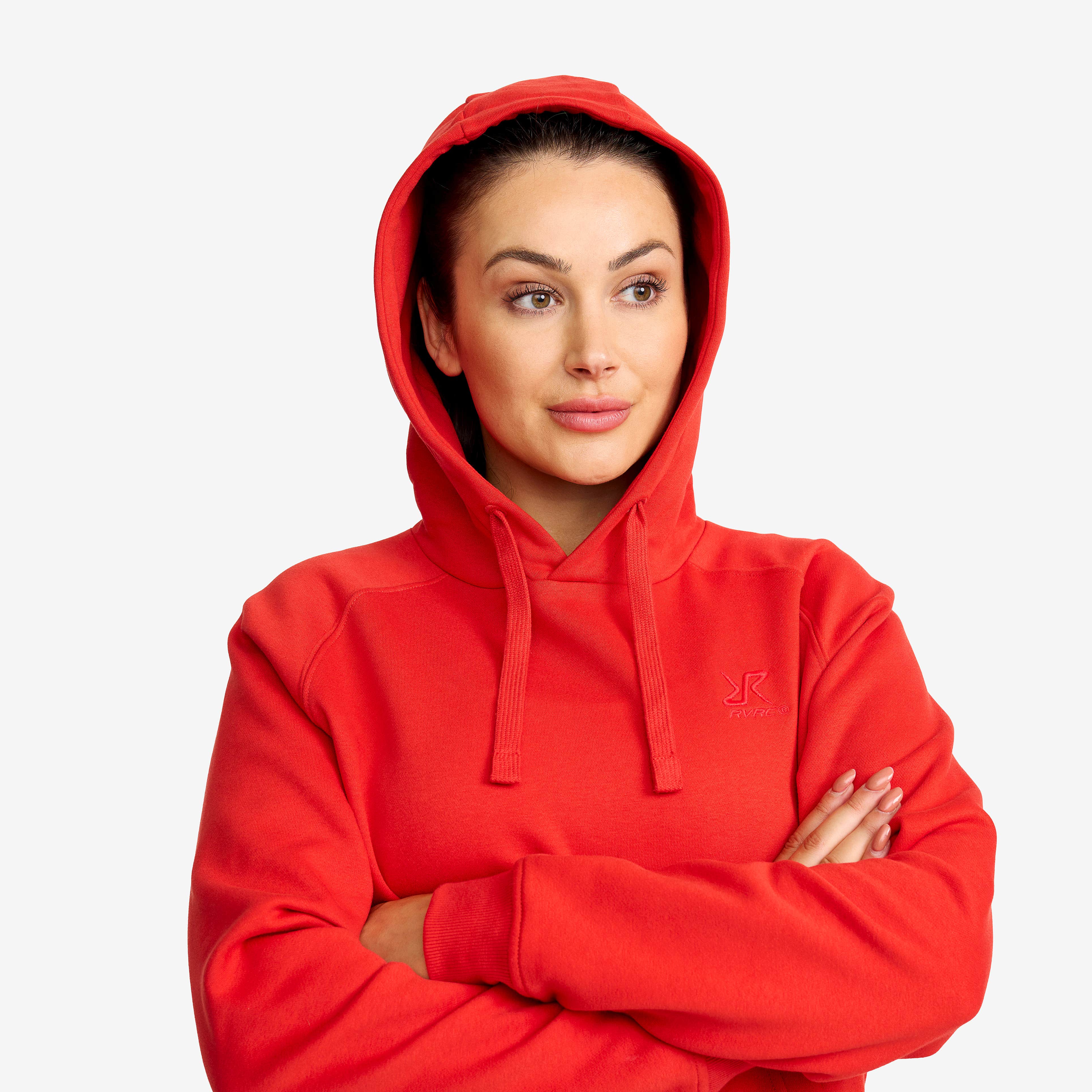 RVRC Hoodie Dame Aurora Red
