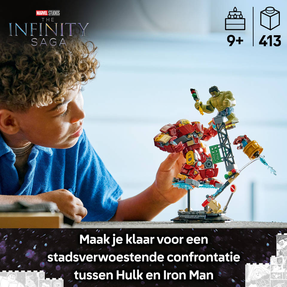 LEGO Marvel ultieme strijd: Hulkbuster vs. Hulk 76343