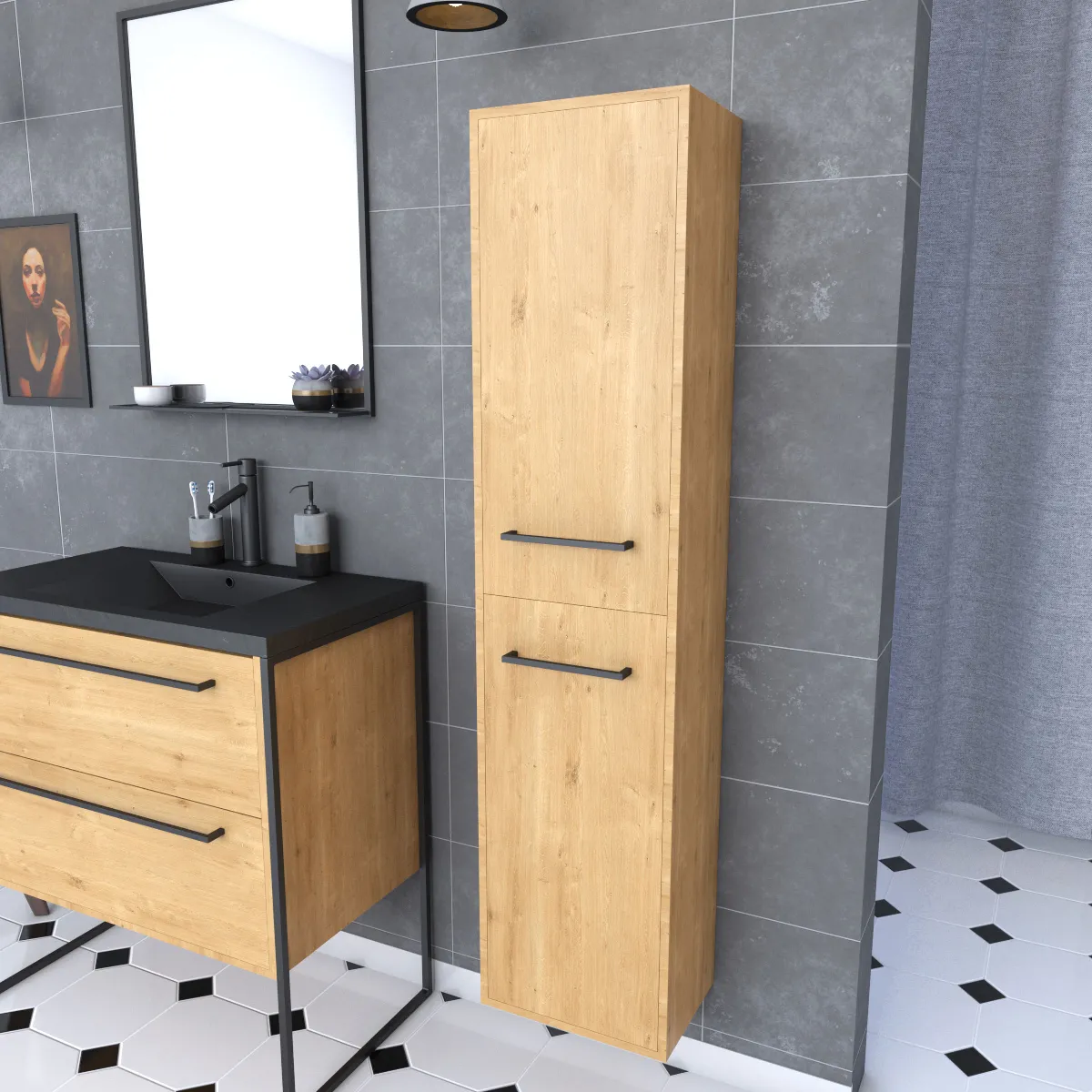 Aurlane Colonne de salle de bain