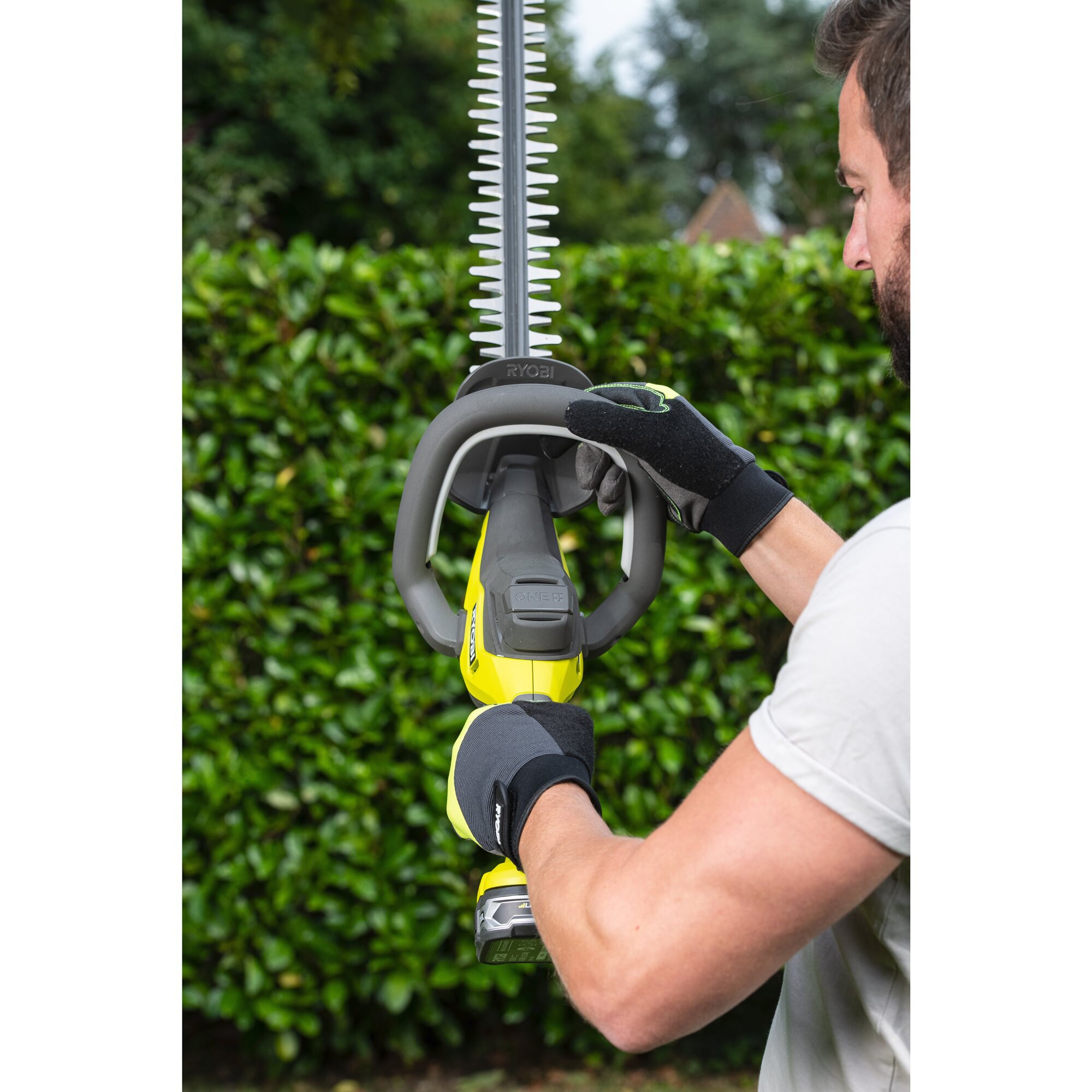 Ryobi Heckenschere ONE+ Akku-Heckenschere RY18HT55A-0, 18Volt