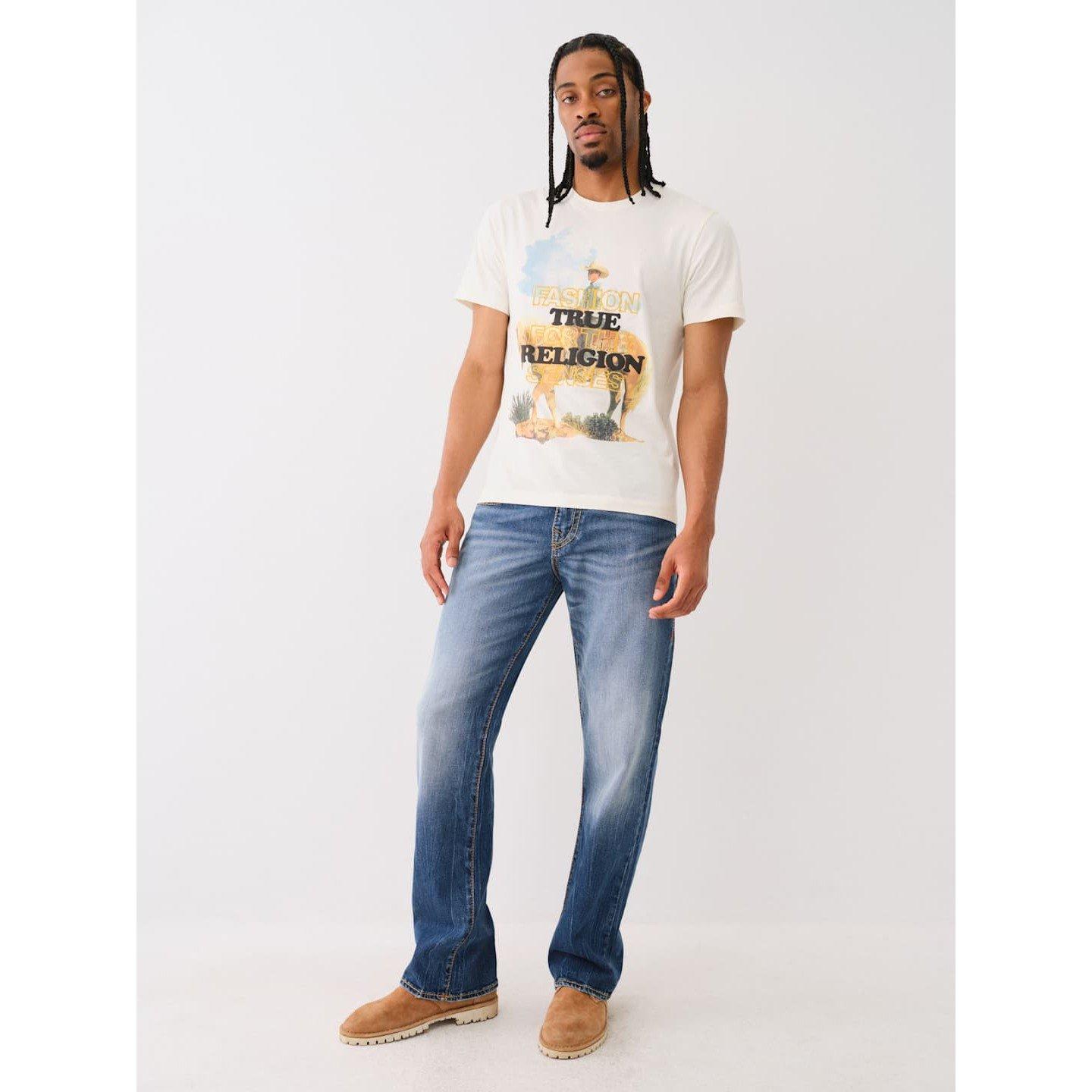 True Religion TR Big Mid Rise Jeans
