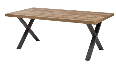 SIMON TABLE 200X100X76CM PIED X