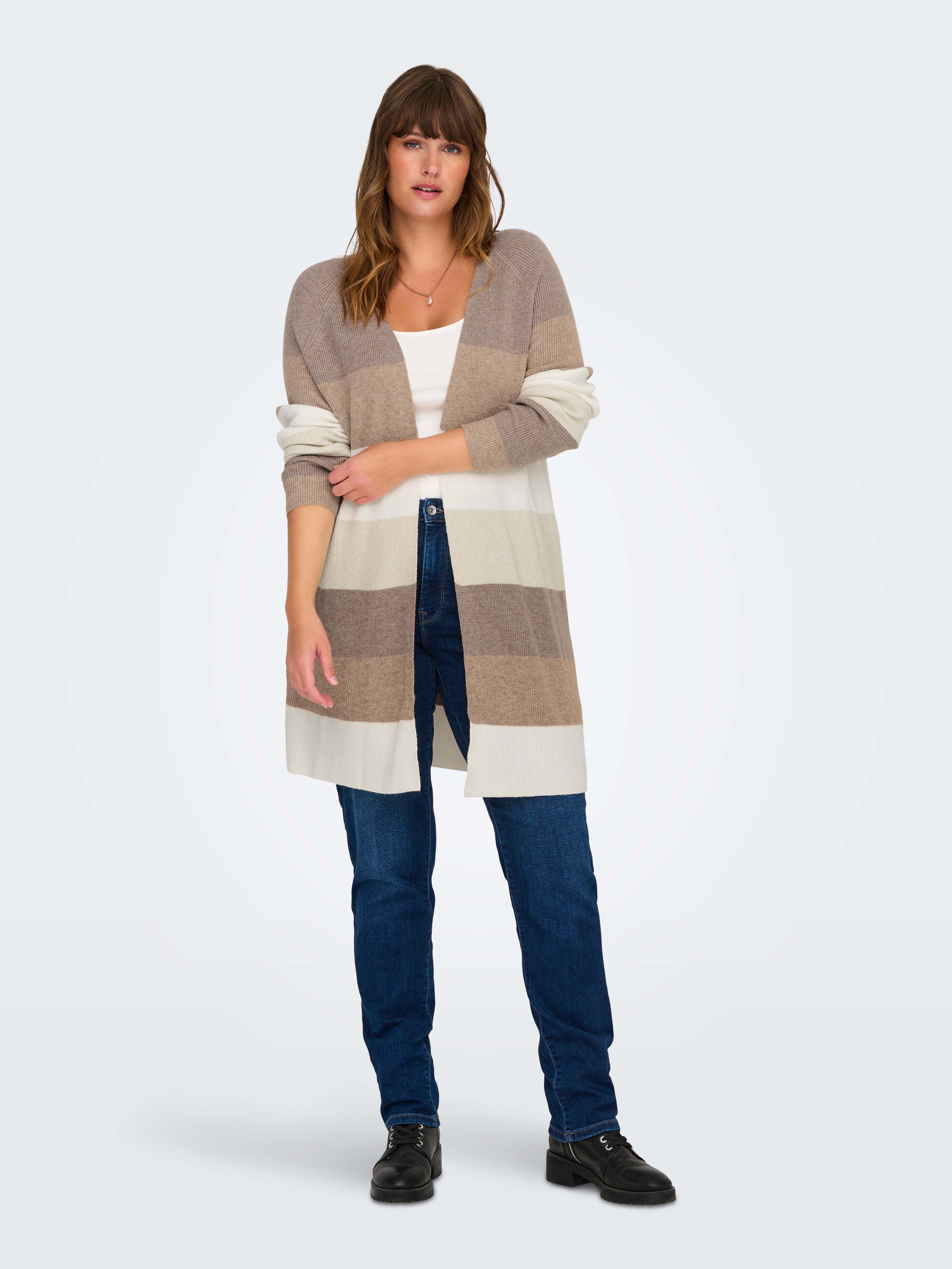 CARATIJA Strickjacke Cappuccino