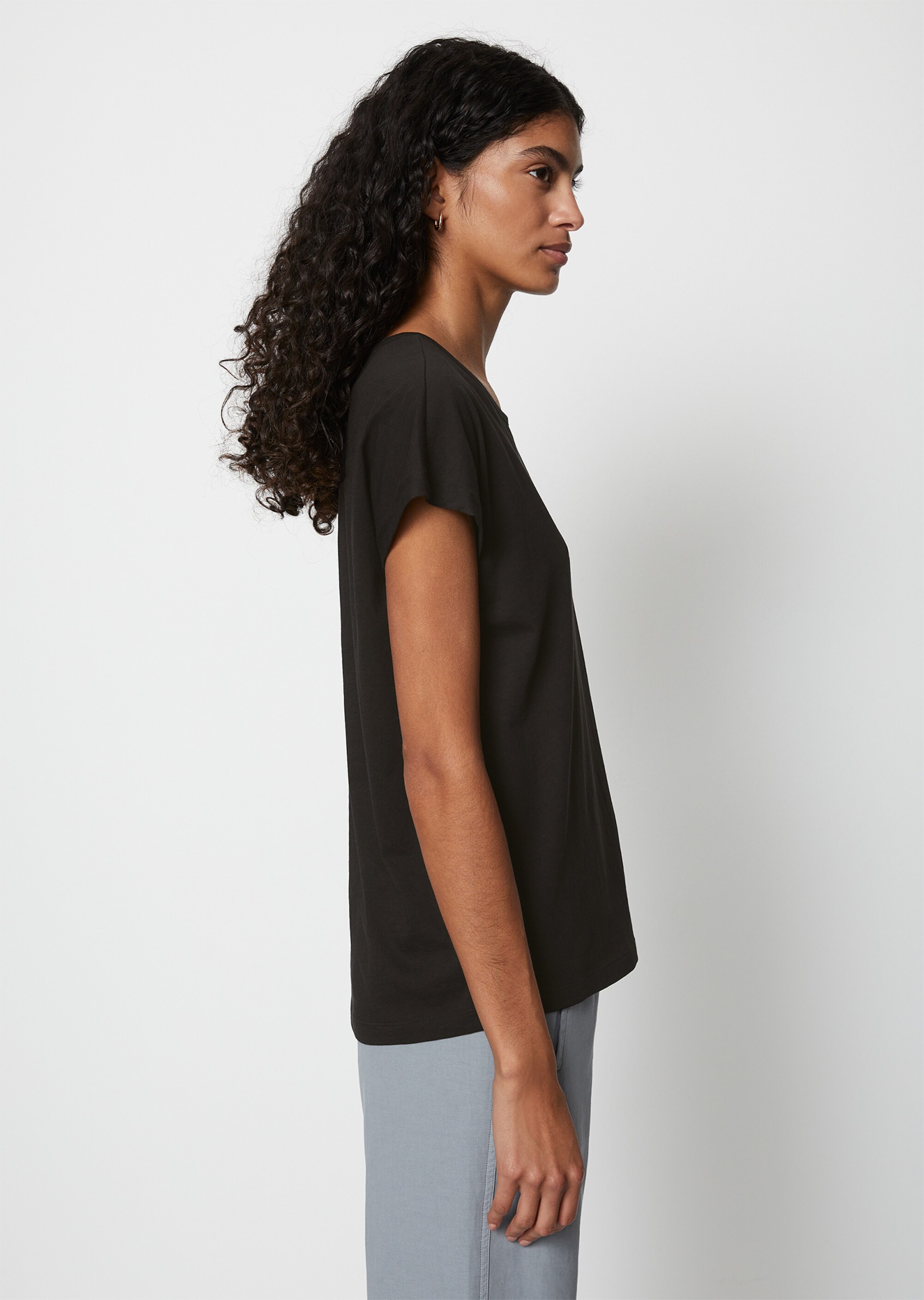 T-Shirt relaxedaus leichtem Single Jersey