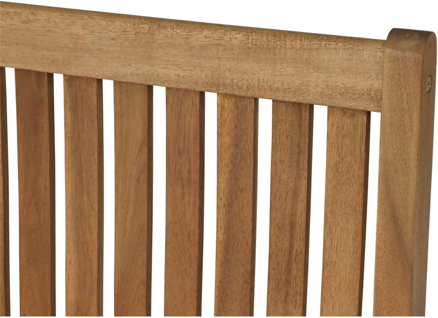 Siena Garden 120509 2er Bank Paleros, 62x120x92,5cm, Akazienholz, geölt in natur, FSC 100%