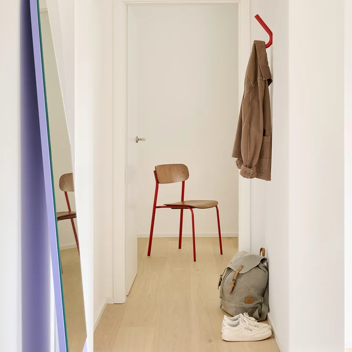 Thonet - S 12 Wandhaken, H 20 cm, chrom hochglänzend