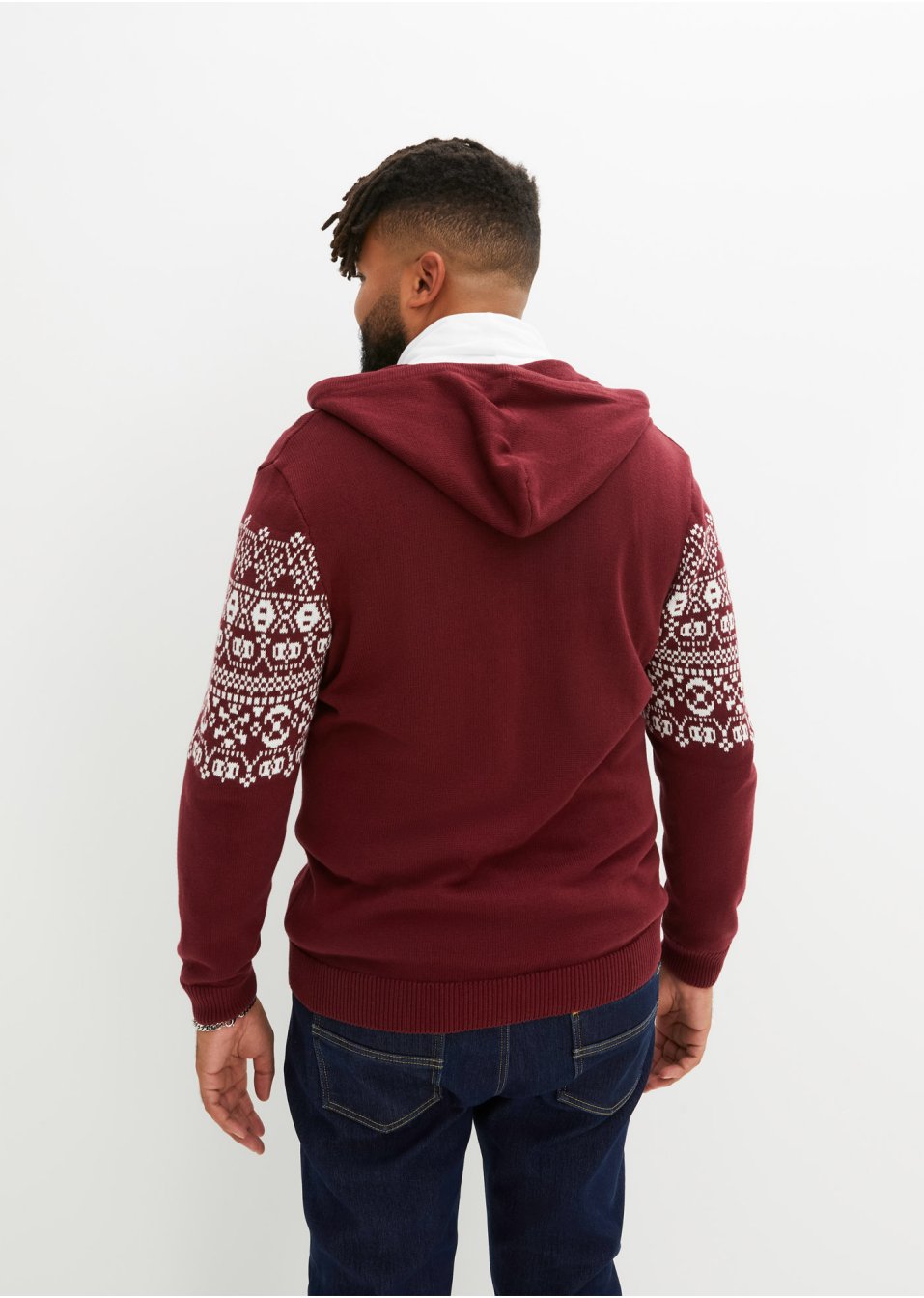 Gilet en maille norvégien coupe confort