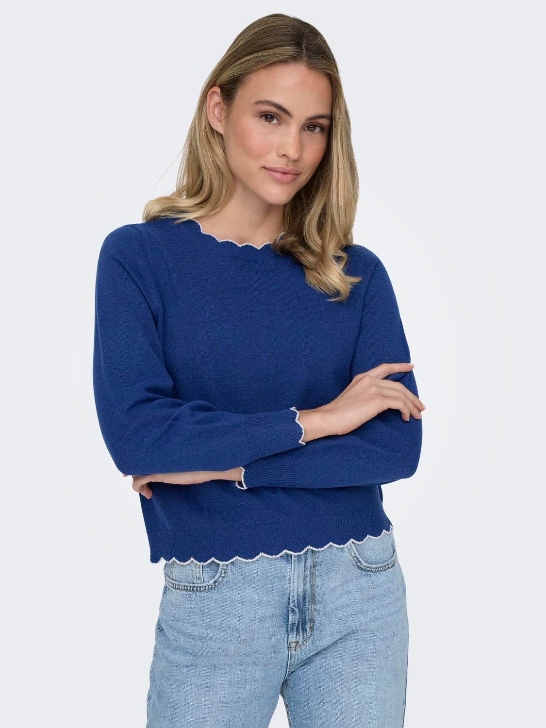 ONLAMA Strickpullover Sodalite Blue