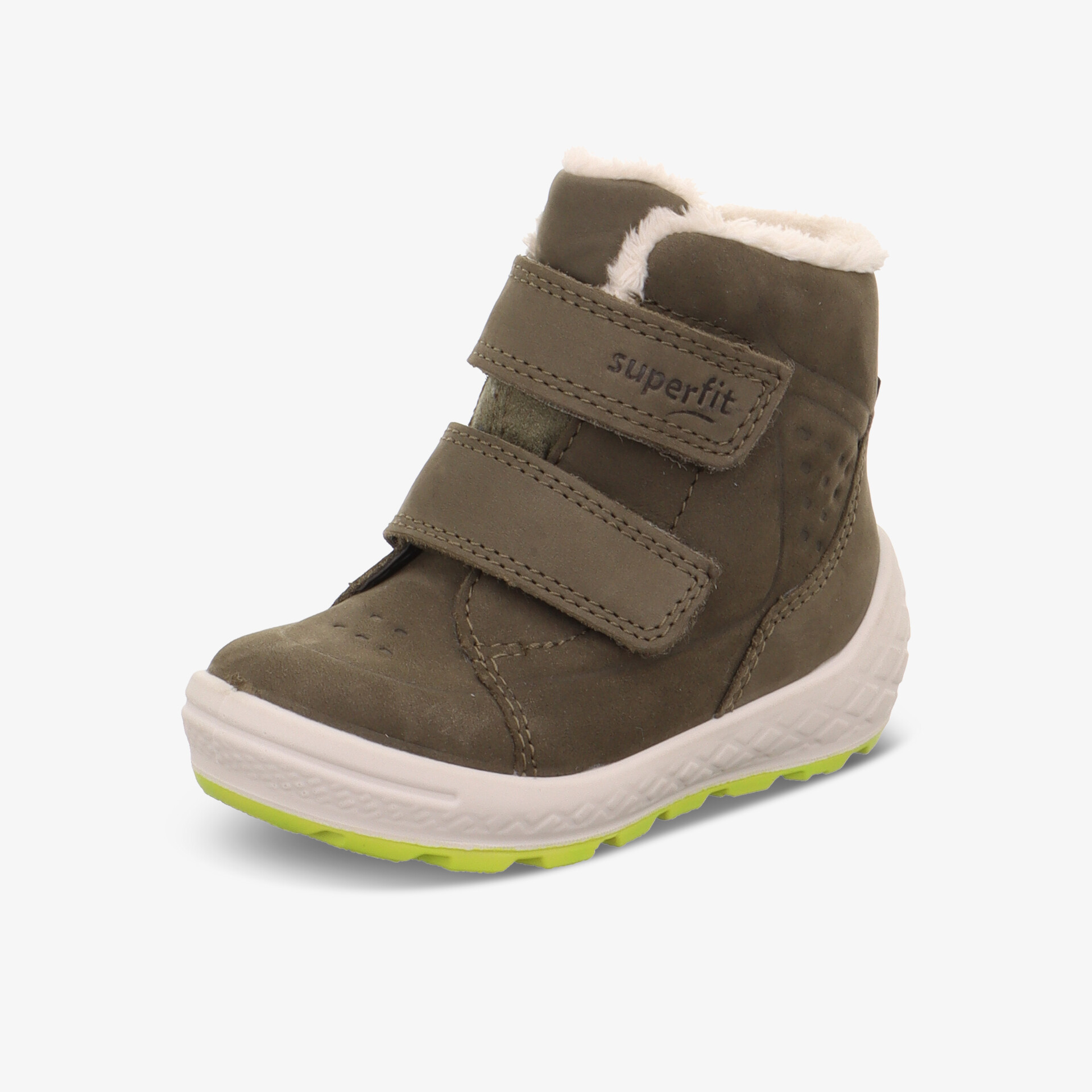 superfit Groovy Kinder Winterstiefel olive