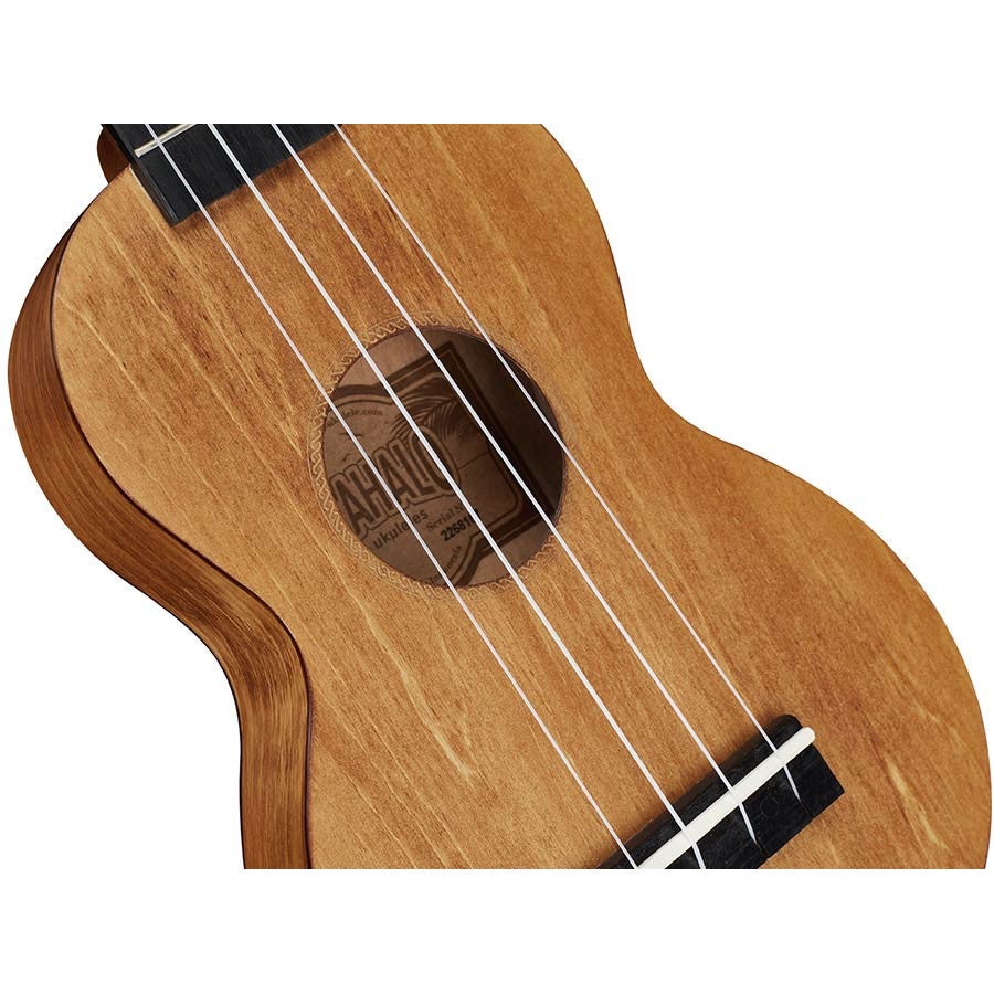 Mahalo MS1TBR Slimline Series sopraan ukelele transparent brown