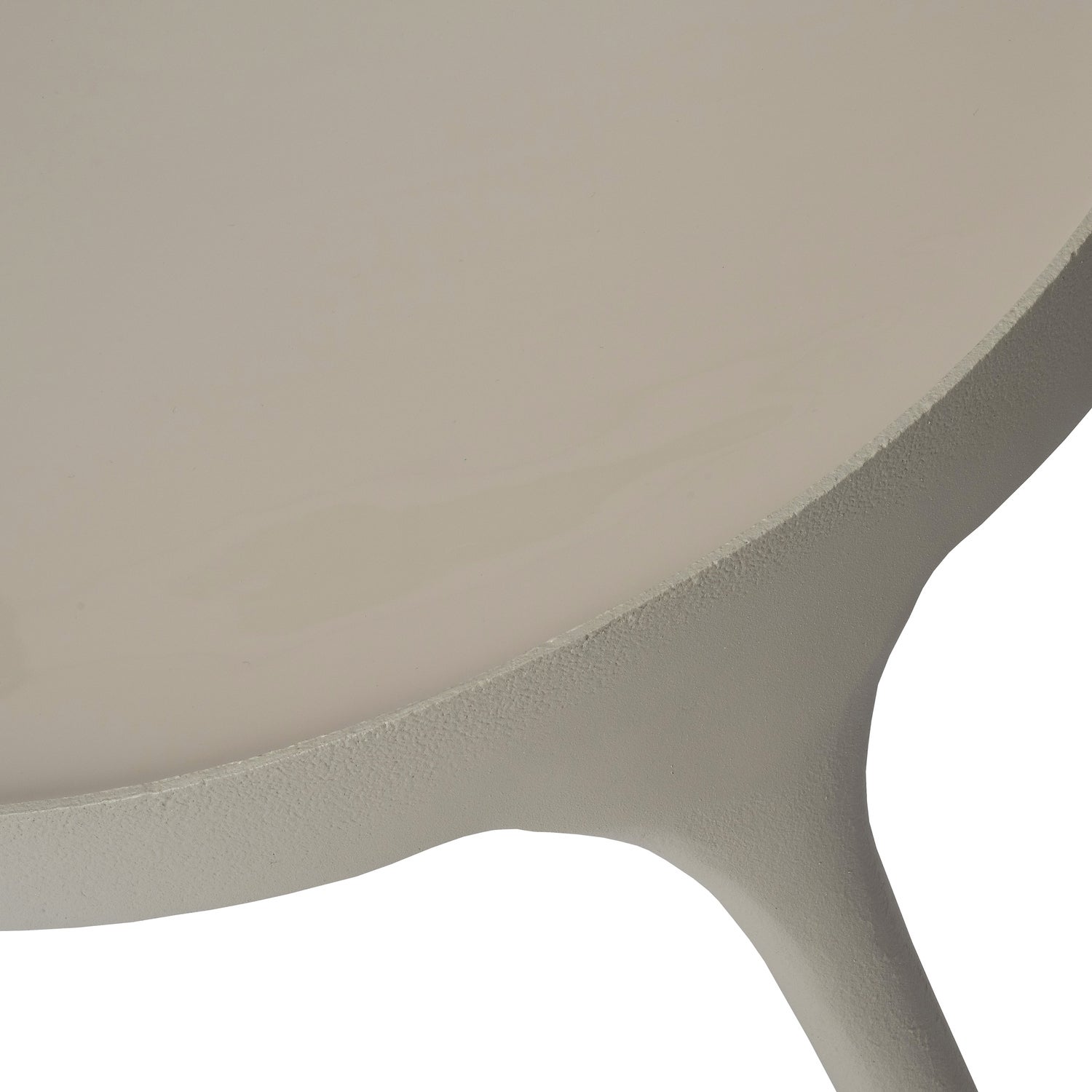 Intratuin bijzettafel Mira beige D 50 H 34 cm
