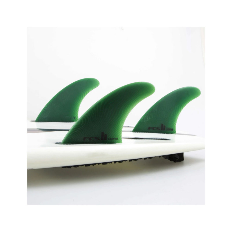 Ailerons SURF FCS II Carver Neo Glass Sage Thruster