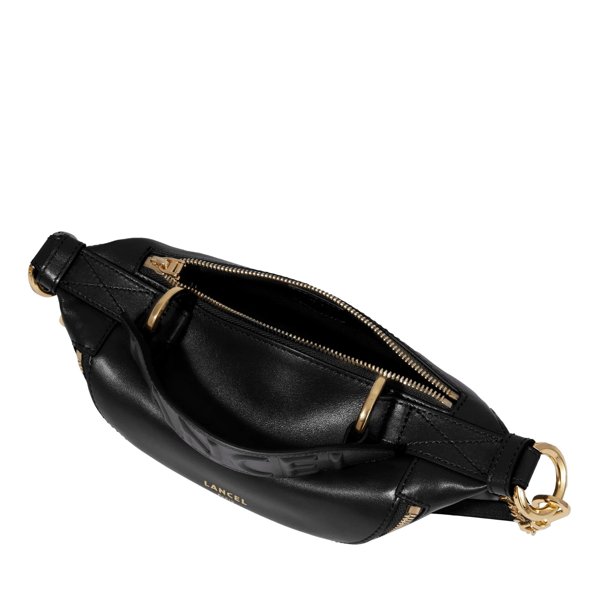 Mini sac porté croisé  Origami de Lancel-Noir