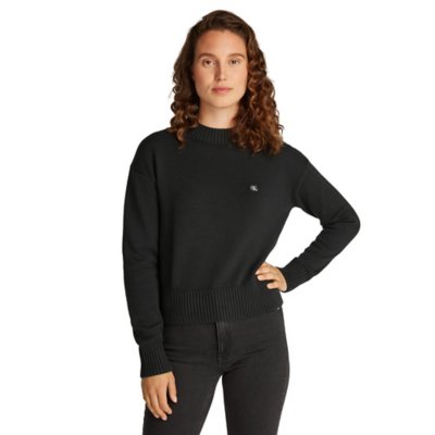 Sweatshirt femme Embro Badge CALVIN KLEIN