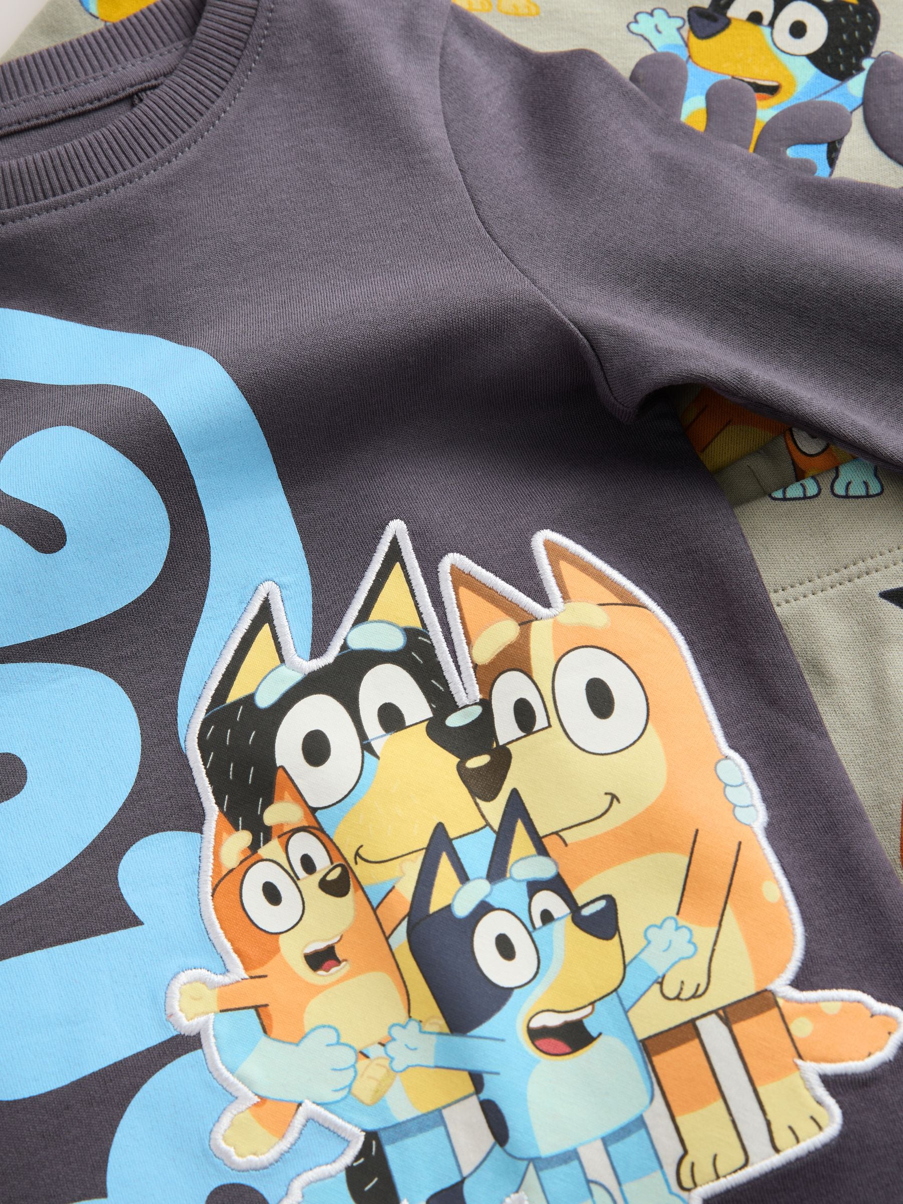 Blauw - License Bluey Snuggle Pyjamas 2 Pack (12mths-8yrs)