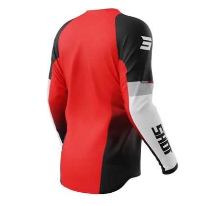 Maillot cross Shot DRAW - INSTINCT 2025 - Rouge