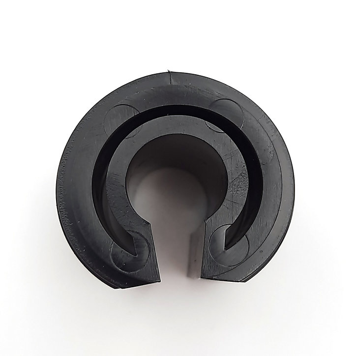 Enjoliveur rampe d'escaliers FORTIA plastique noir
