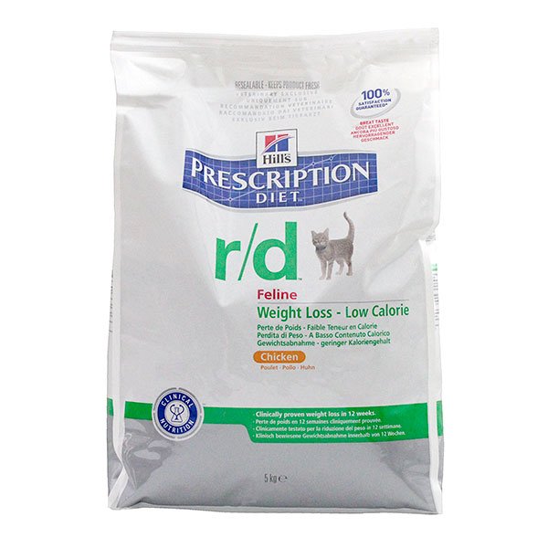 Chat r/d Weight Loss Low Calorie poulet 5kg