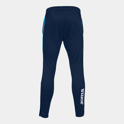 Calça comprida Joma Eco Championship azul-marinho turquesa fluorescente