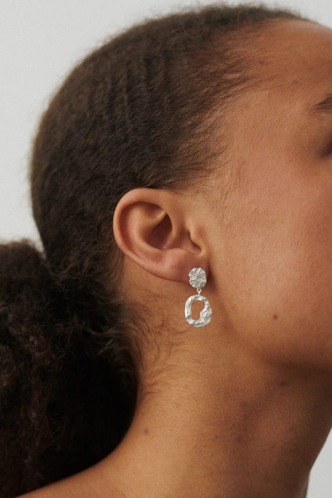 Pernille Corydon Jewellery Cloud Earrings silver