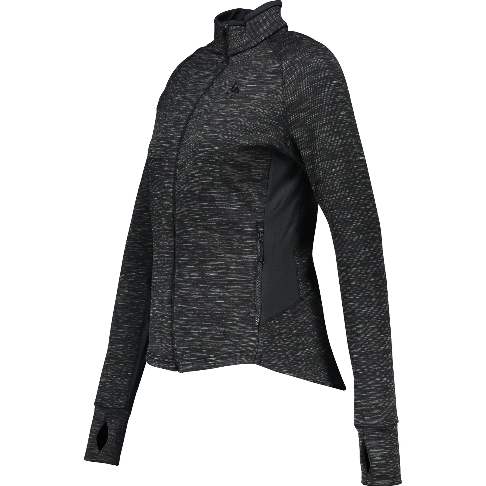 Odlo Damen-Jacket Berra Mid Layer Recycled XS, schwarz