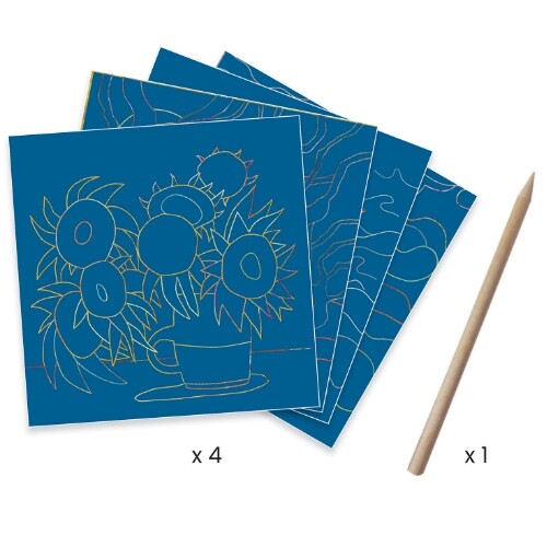 Djeco kraskaarten le sud - vincent van gogh